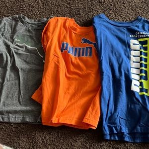 3 puma long sleeve t shirts